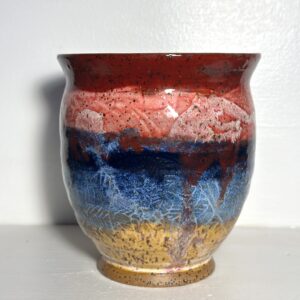 Red Yellow Blue Vase